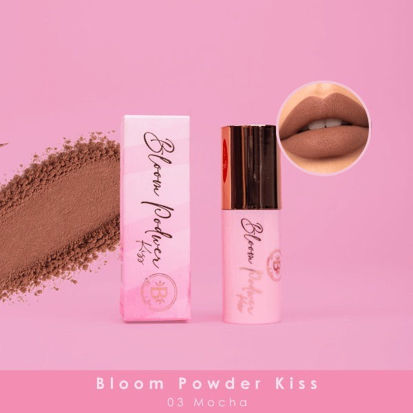 Labial en polvo Bloom podwer kiss BLOOMSHELL