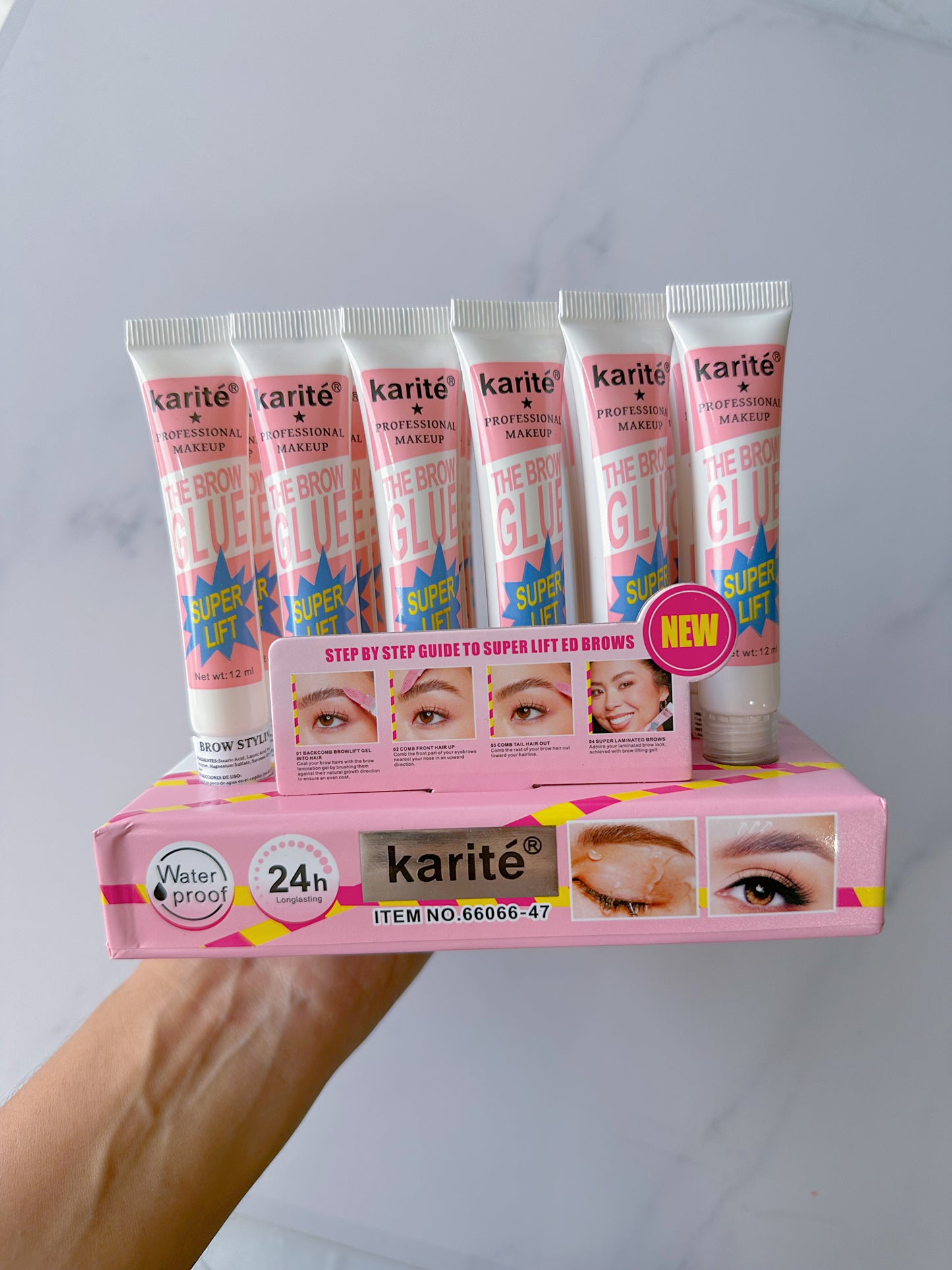 Gel laminado de cejas