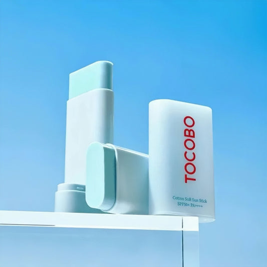 Protector solar TOCOBO] Cotton Soft Sun Stick SPF50+ protector solar