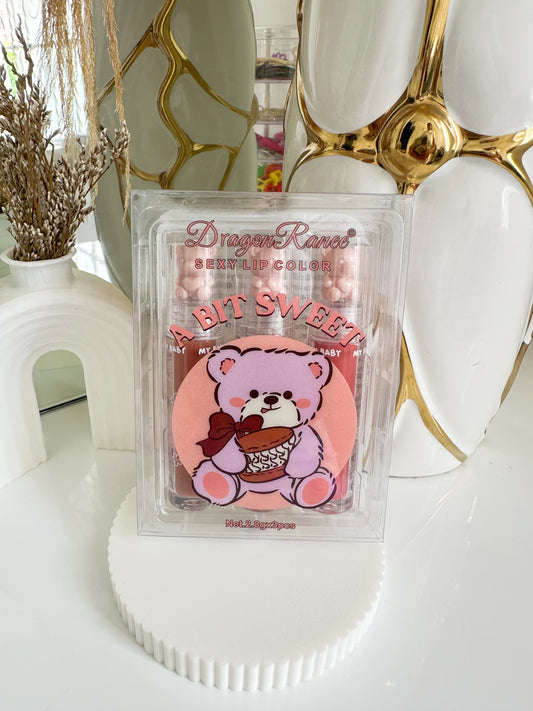 kit x3 gloss bear tonos nude P2 E10 E