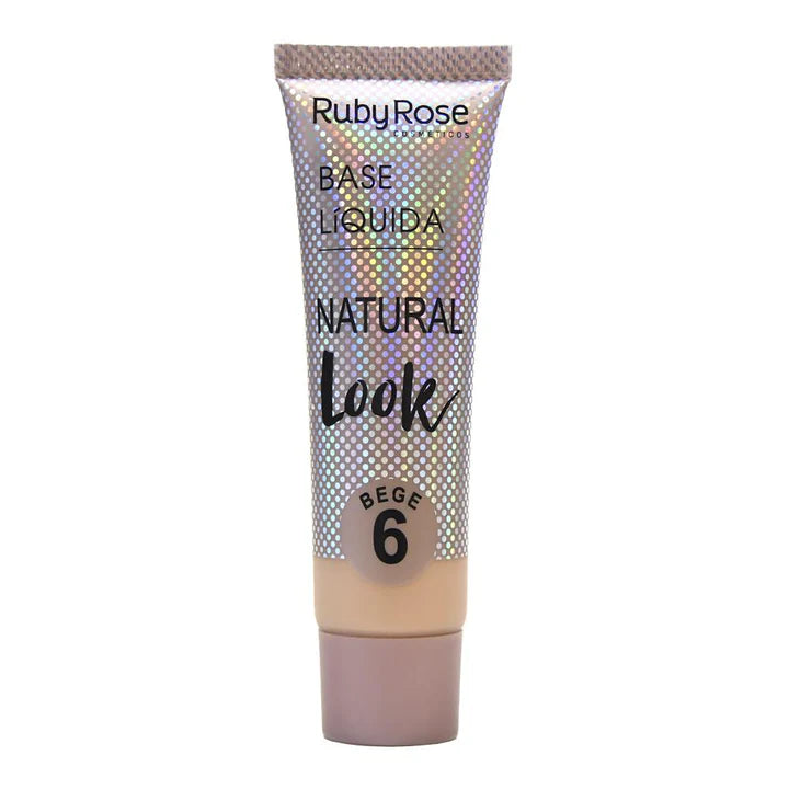 BASE LIQUIDA NATURAL LOOK RUBY ROSE [S-E24-D]