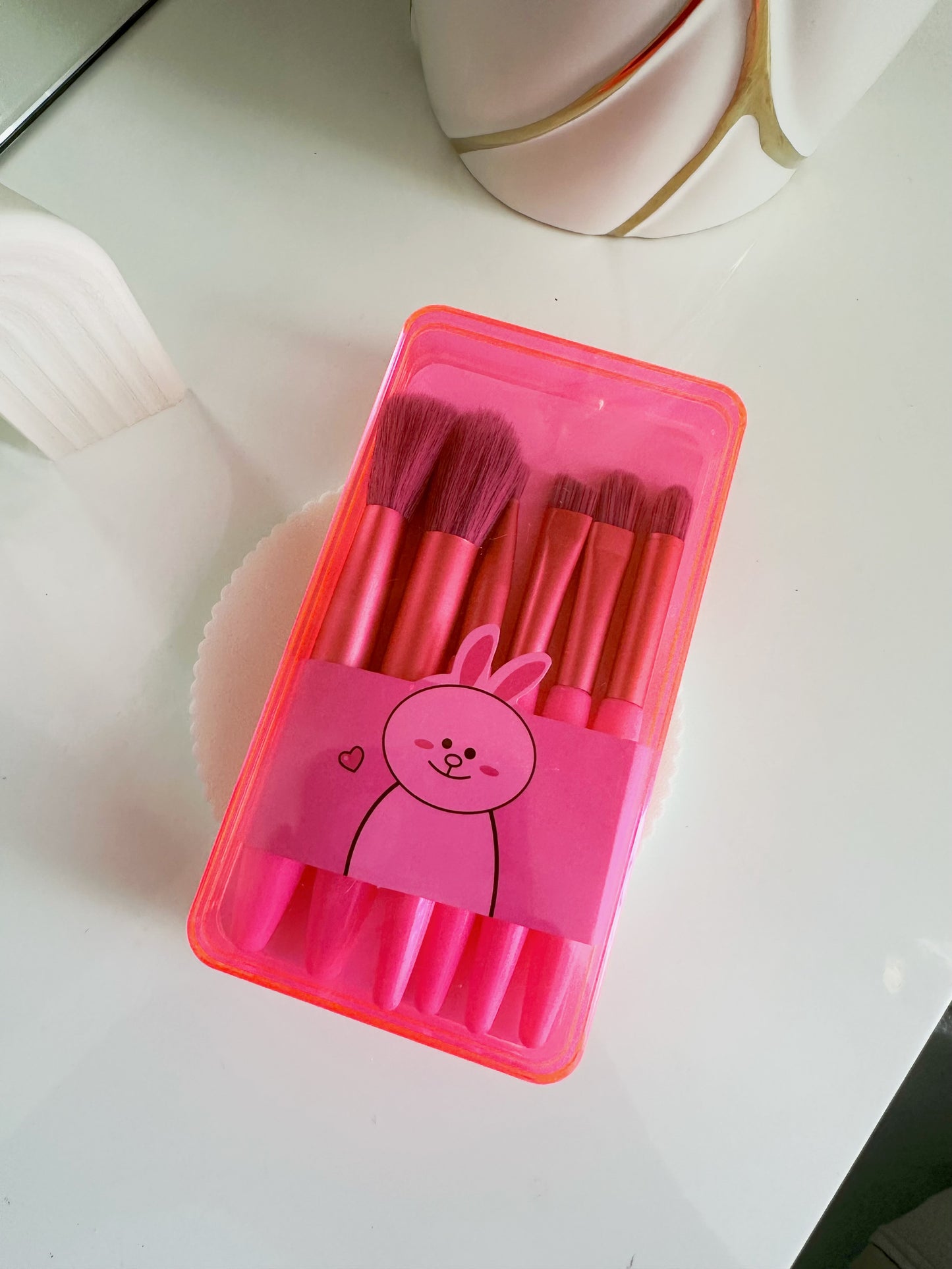 set de brochas mini x6 con estuche [S-E29-B]