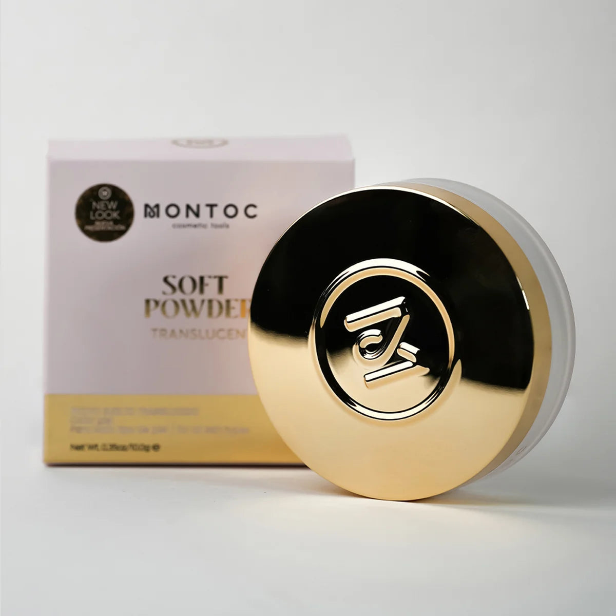 Polvo suelto traslúcido soft power montoc 10g