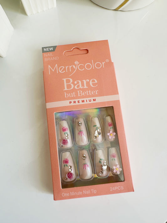 caja de uñas press on ref del 4 al 6 c/u [S-E26-E]