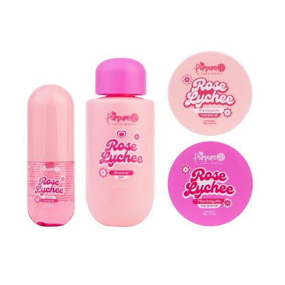 Kit Cartuchera X4 Rose Lychee Purpure