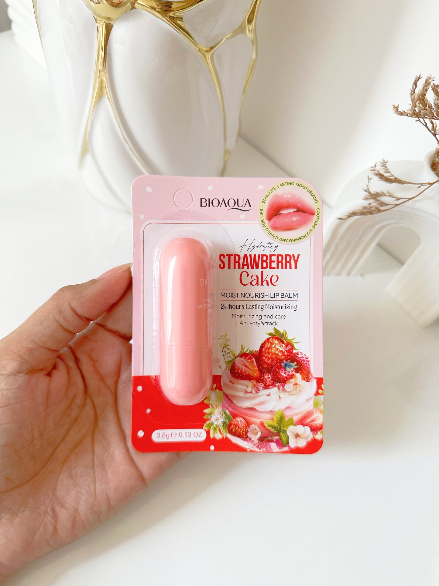 Bálsamo hidratante fresa bioaqua p1 E7E