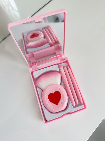 Kit de brochas mini corazón (p2-E14-E)