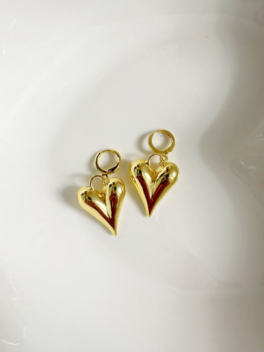 Aretes corazon [S-E39-D]