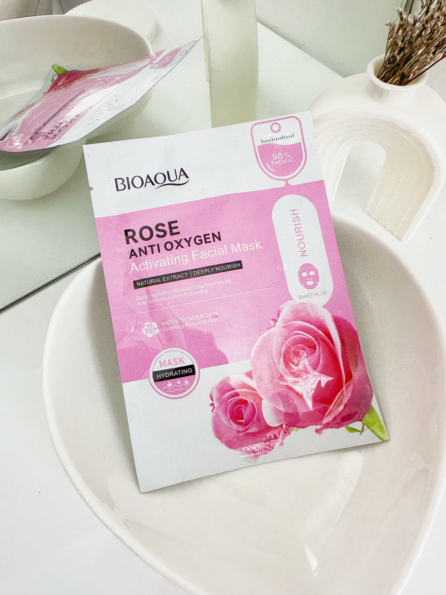 mascarilla velo de rosas bioaqua [P2-E20-C]