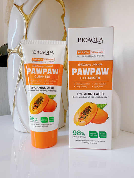 Jabón facial papaya bioaqua P1-E1-G