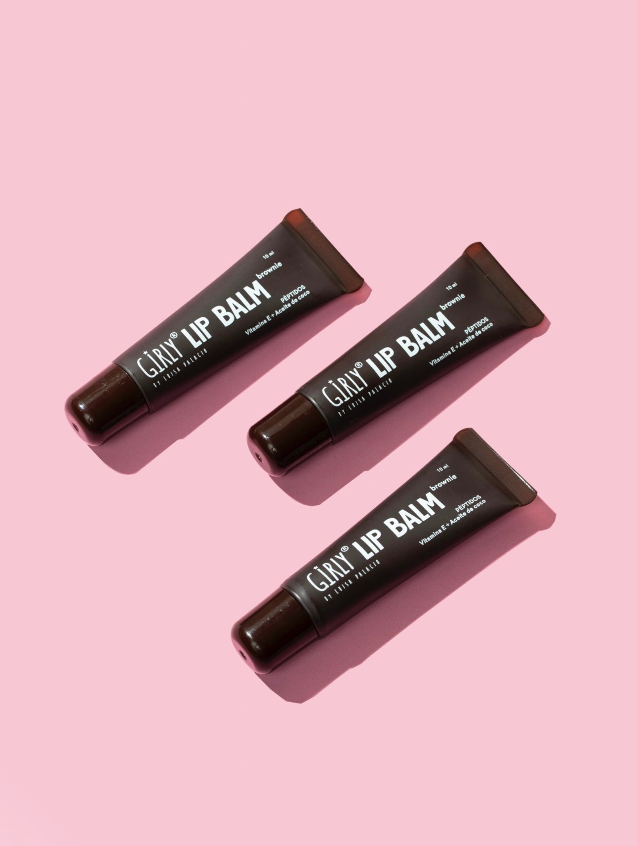 Lip Balm con peptidos girly con color S E26 E