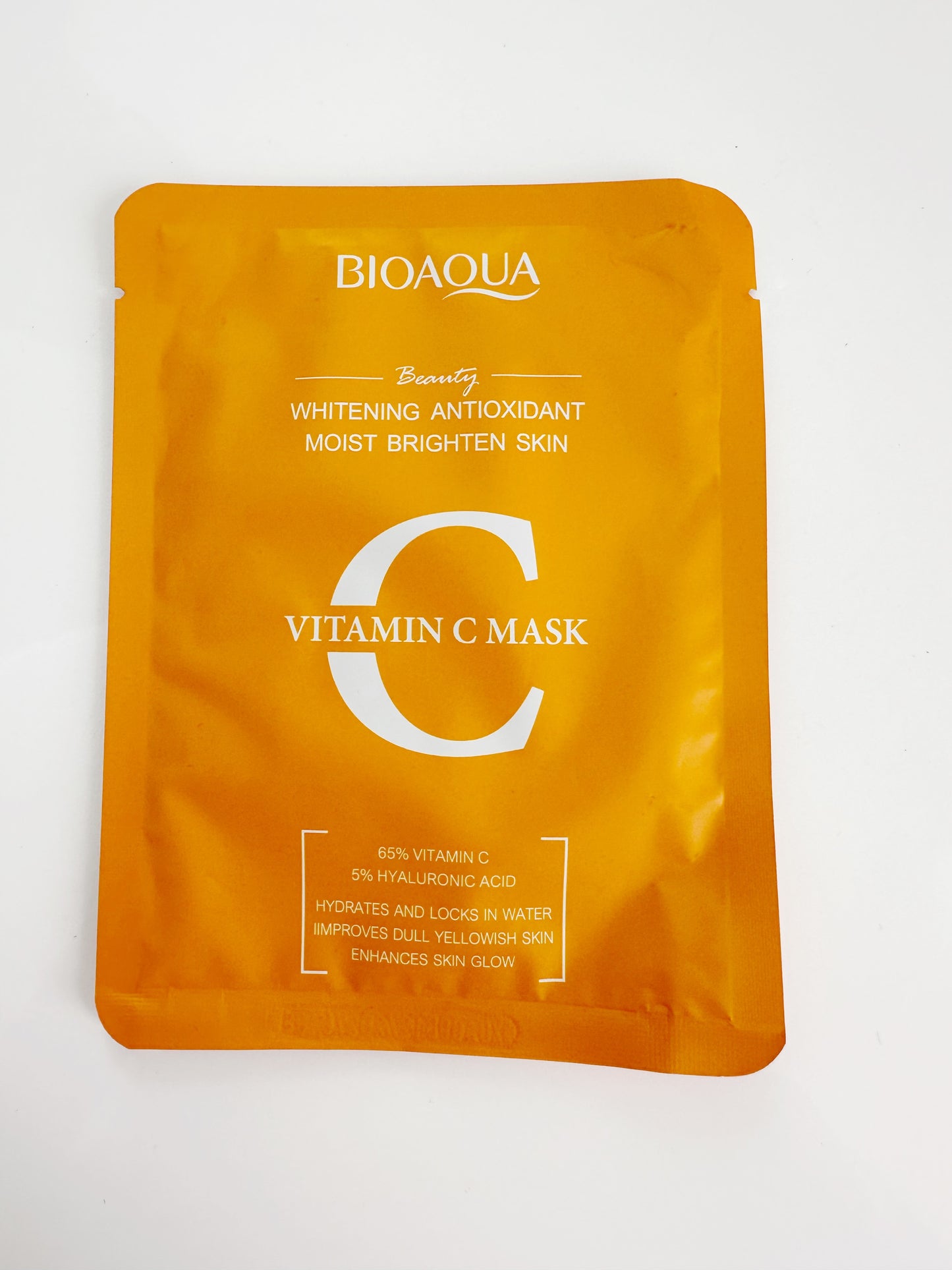 Mascarilla velo vitamina C