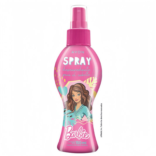 Spray desenredante para el cabello Barbie avon