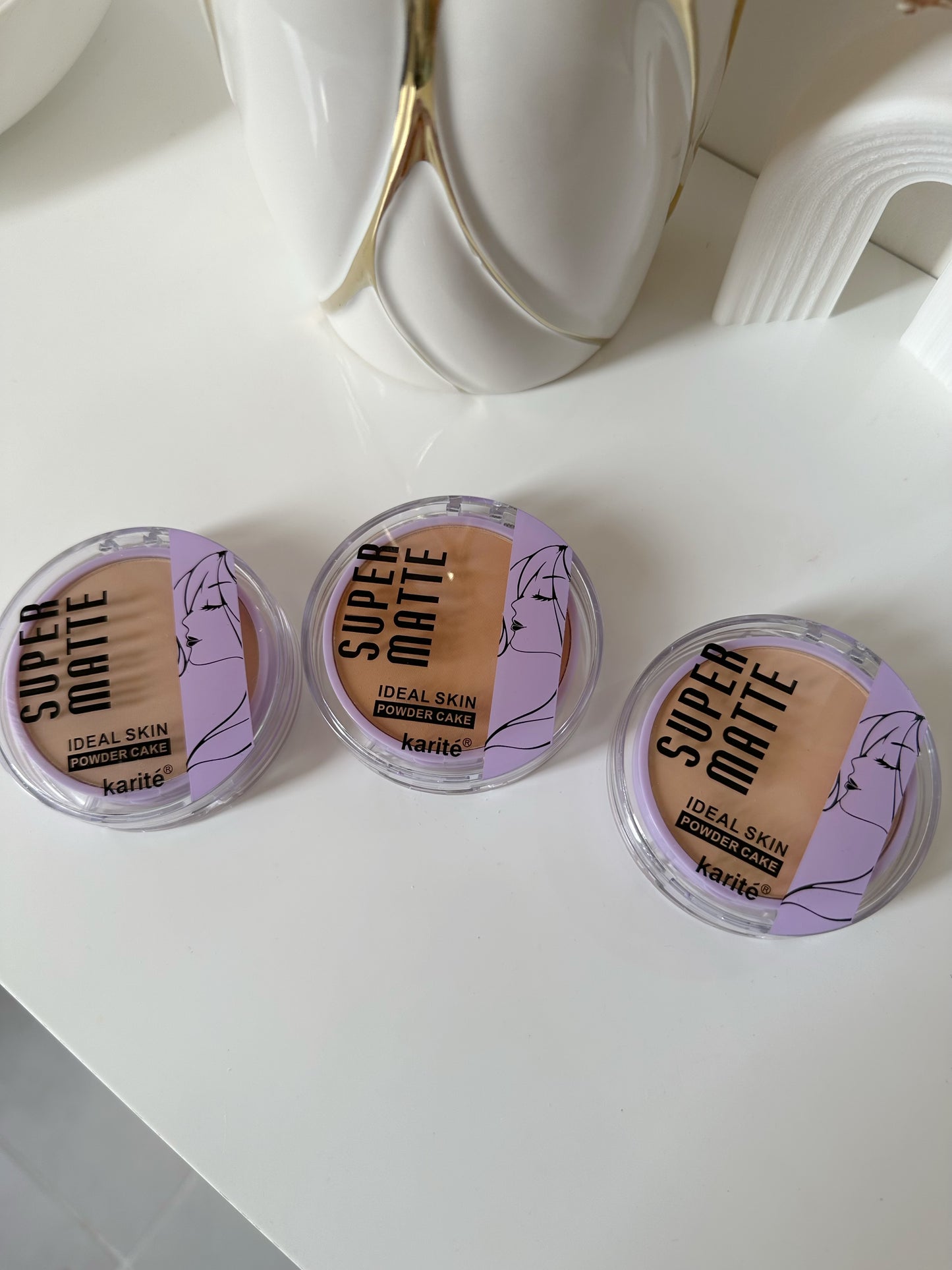 Polvo compacto super Matte (s-E31-A)