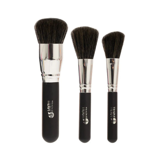 Kit Brochas Mini Negro [S-26-A]