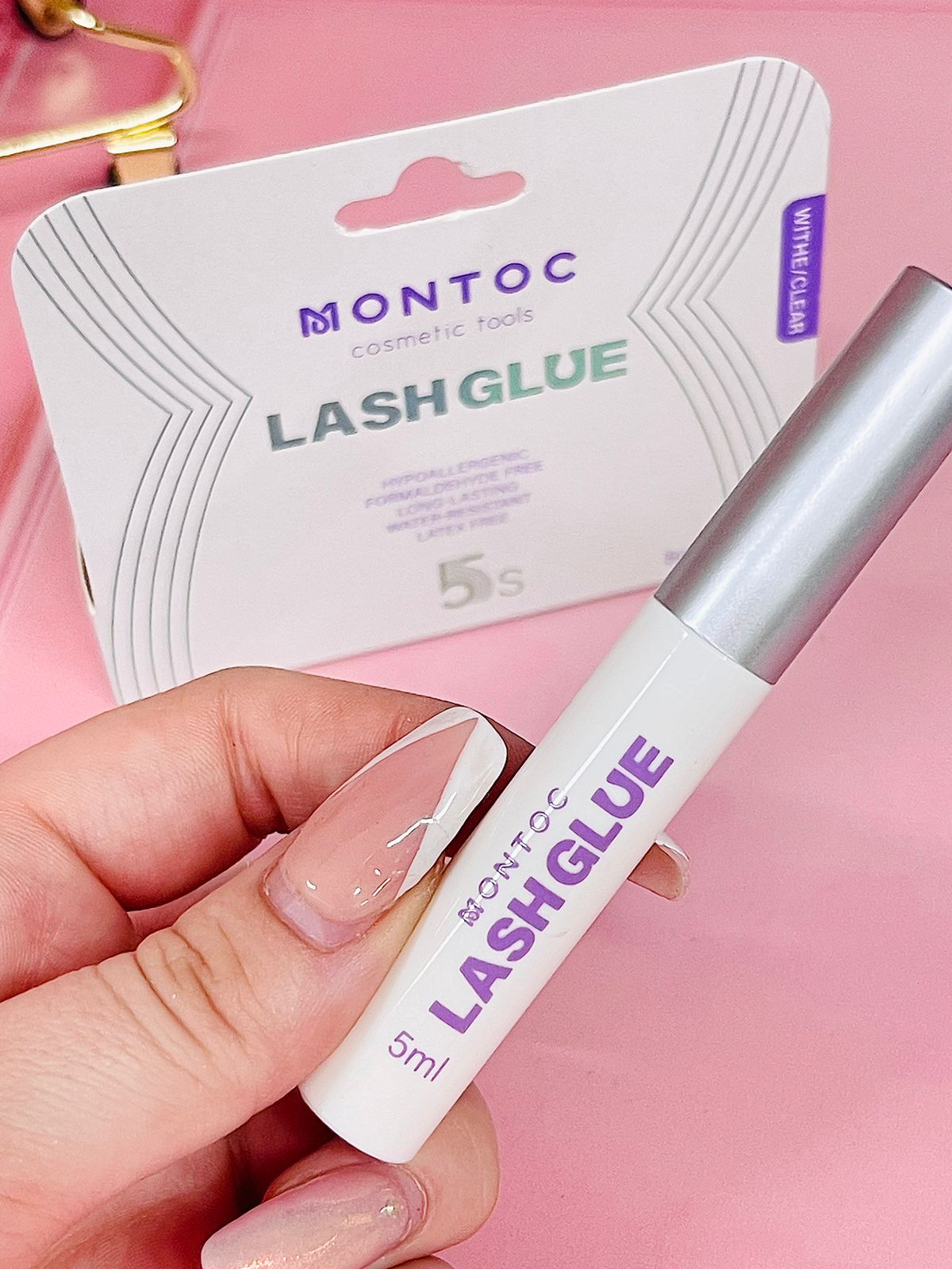 Pega Para Pestañas Lash Glued White montoc [P2-E12-D]