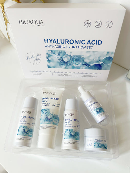 Kit facial mini viajero ácido hialurónico x5 p2E11 B