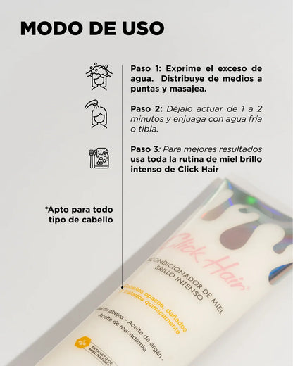 Acondicionador de miel click Hair (S-E22-E)