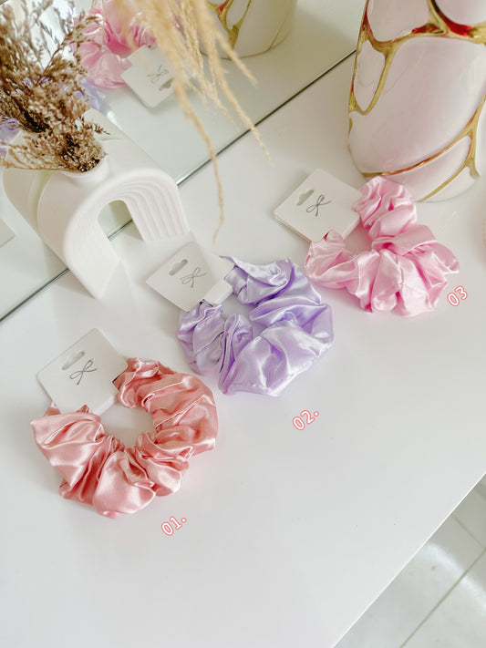Scrunchies satin c/u [P1-E3-B]
