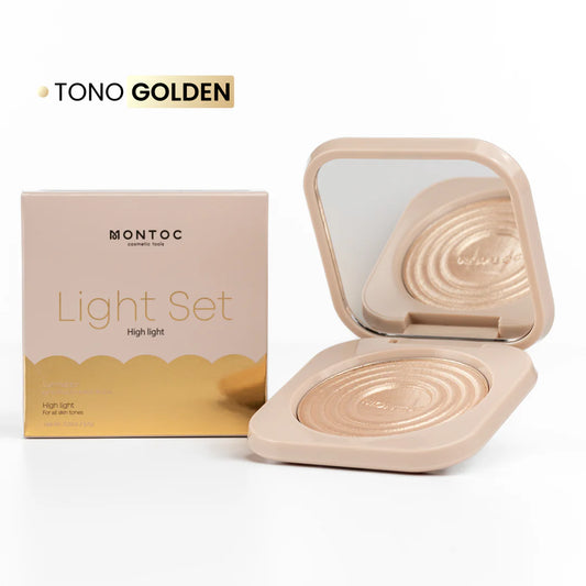 Iluminador Light Set golden montoc [S-E40-3