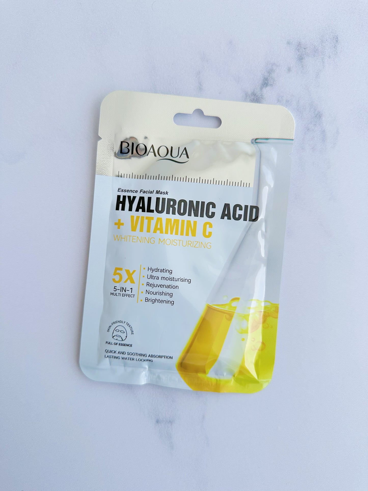 Velo hialuronico + vitamina C