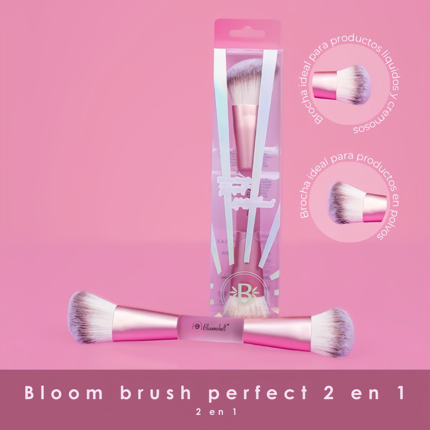 Brocha doble Bloomshell [S-E29-D] BL-BP2e1