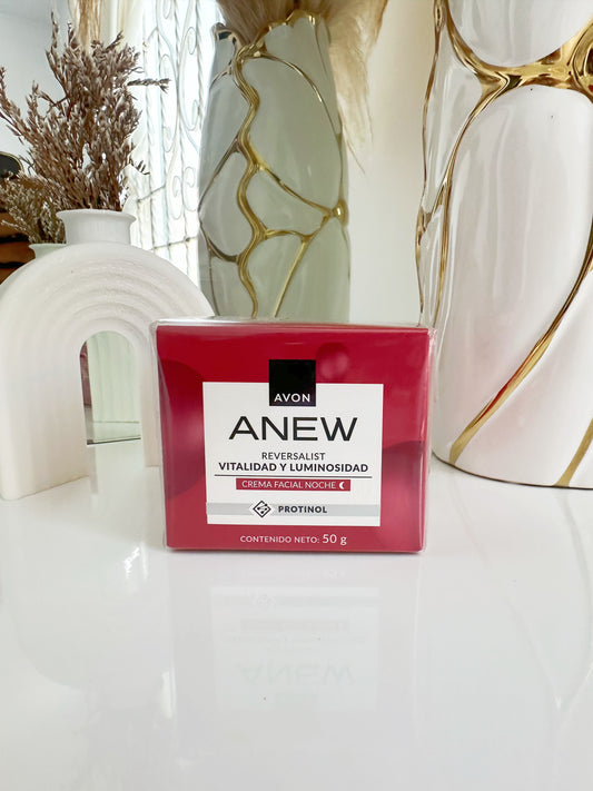 crema de noche con protinol avon P2 E9 A