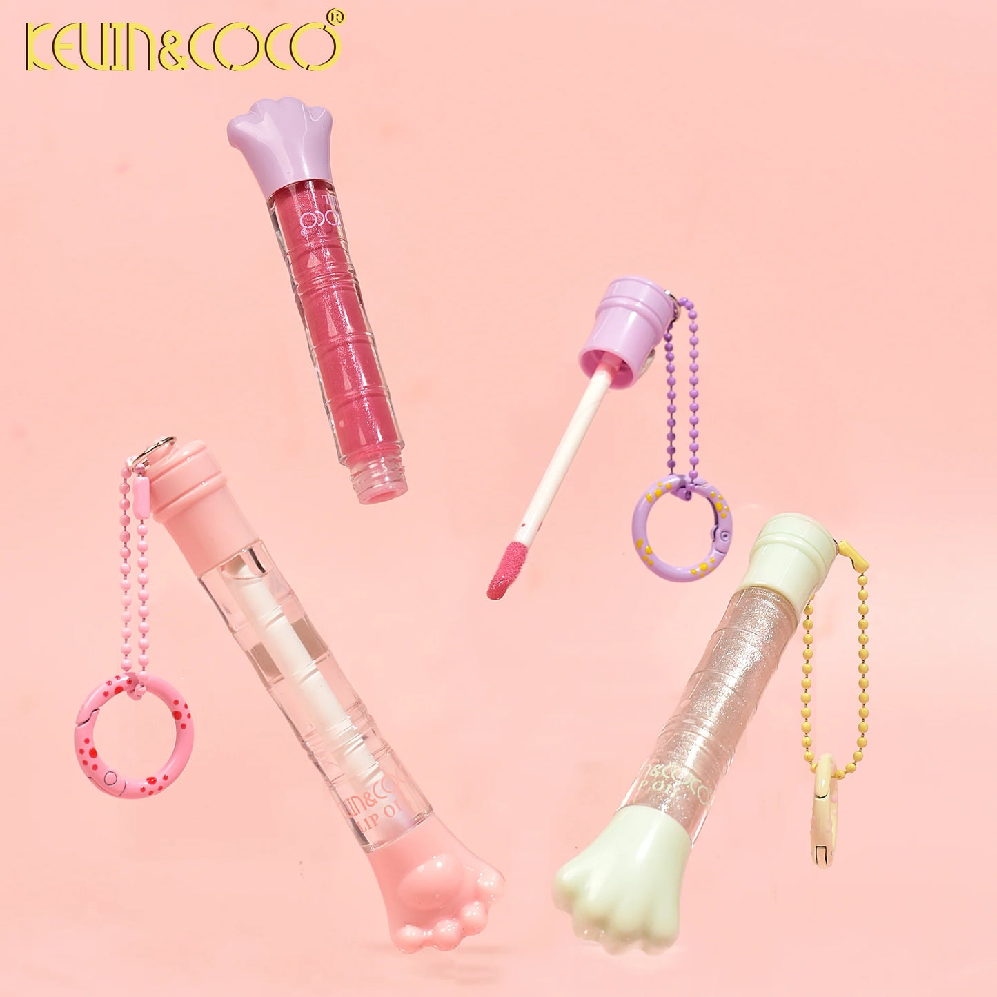Lip gloss llavero