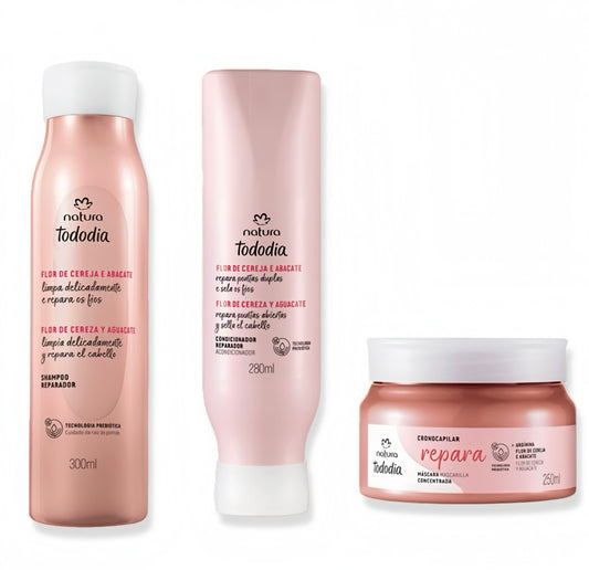 Kit capilar flor de cereza natura