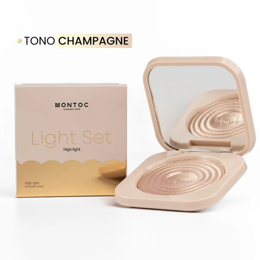 Iluminador Light Set champagne  MONTOC S-e40-3