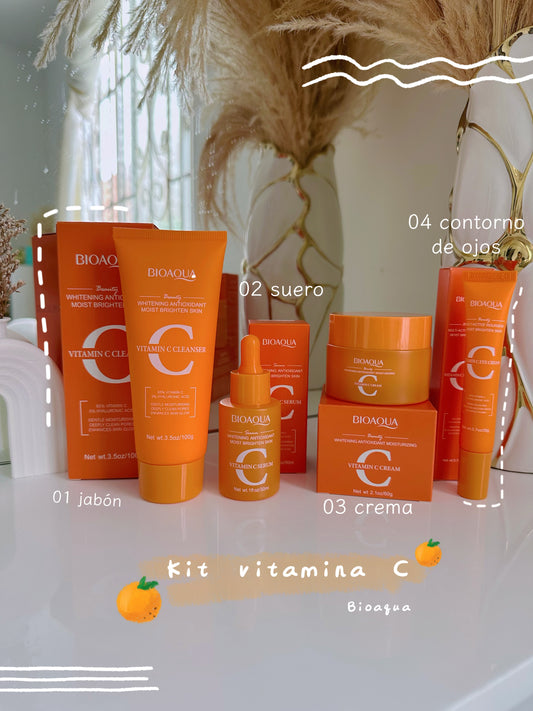 kit vitamina c x4 bioaqua