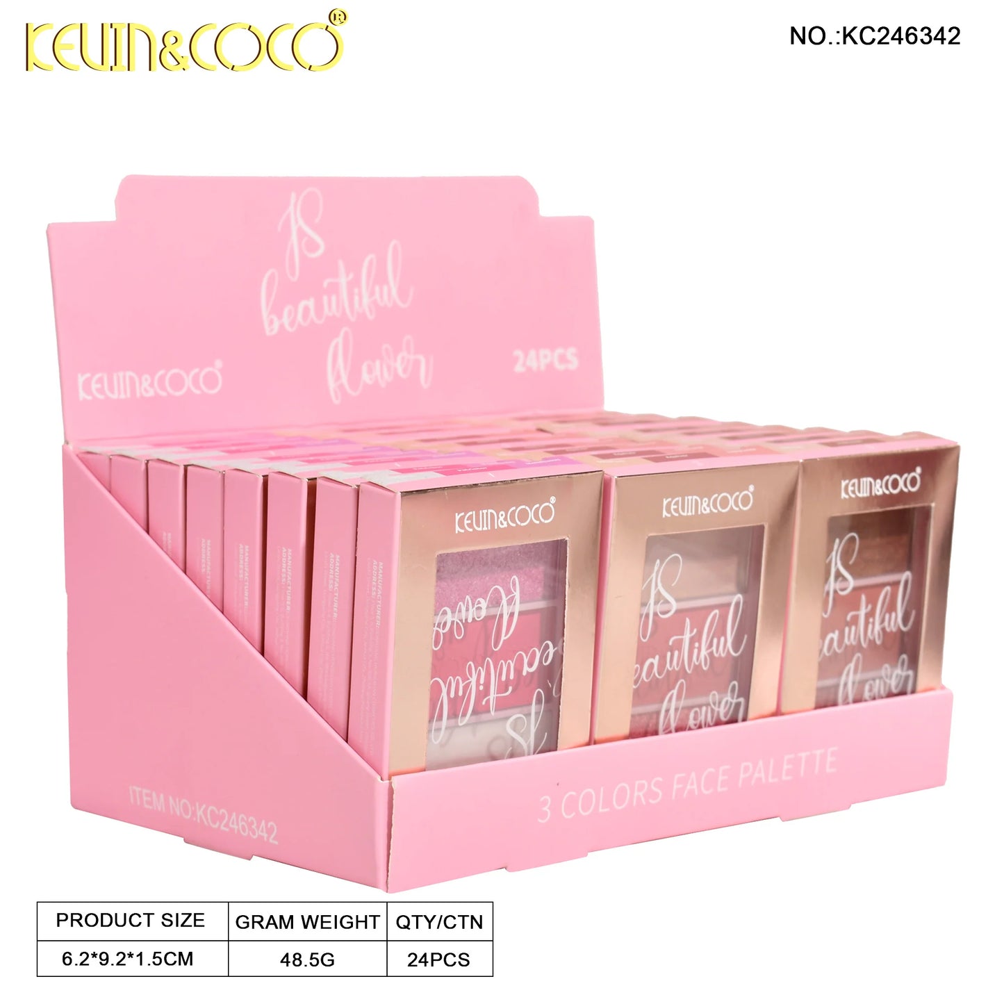 Rubor x3 tonos (p1-e7-C)