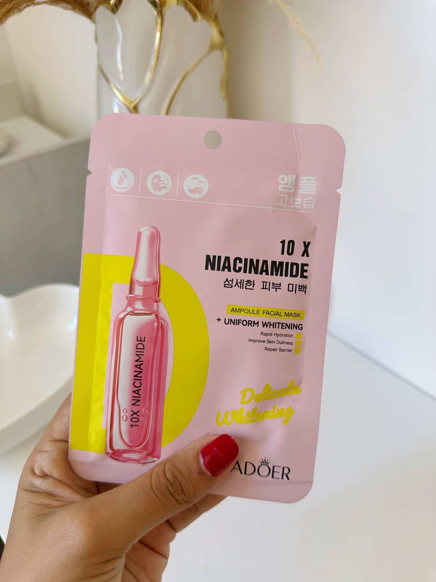 Mascarilla velo niacinamida (P1)