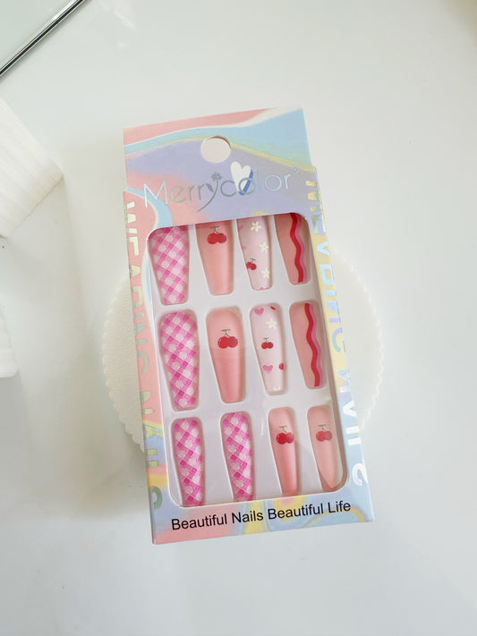 caja de uñas press on ref del 12 al 14 c/u [S-E26-E]