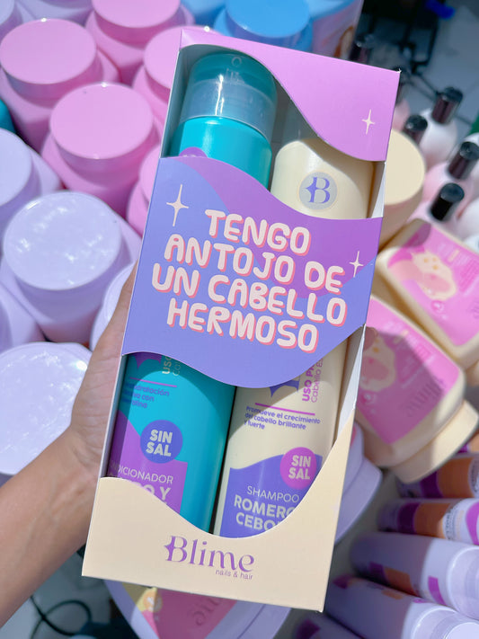 kit shampoo + acondicionador BLIME