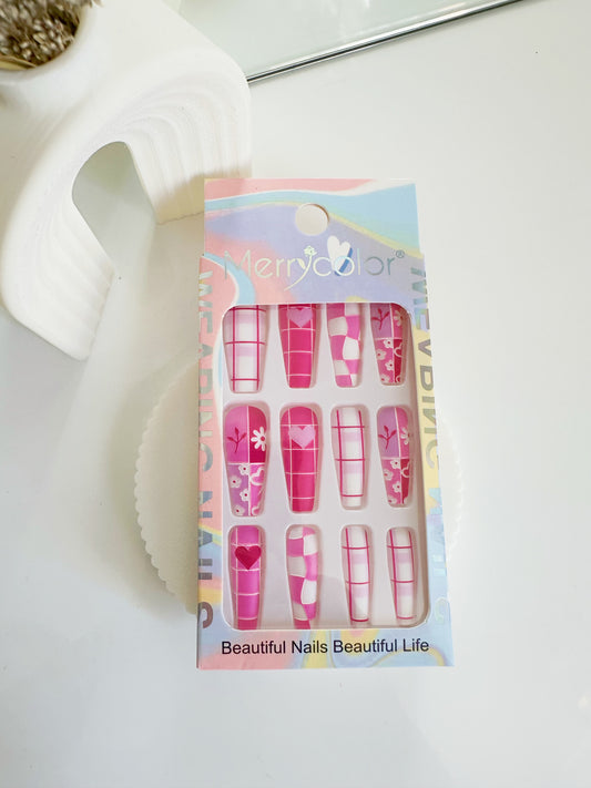 caja de uñas press on ref del 15 al 17 c/u [S-E26-D]