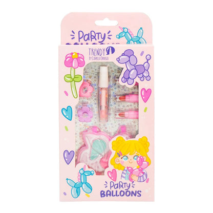 Kit De Maquillaje Para Niñas Party Balloons [S-26-A]