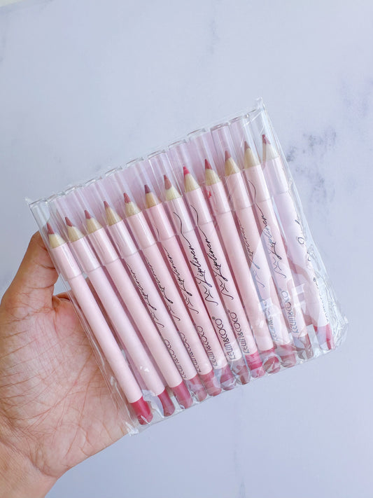 Set x12 delineadores de labios (S-E27-E)