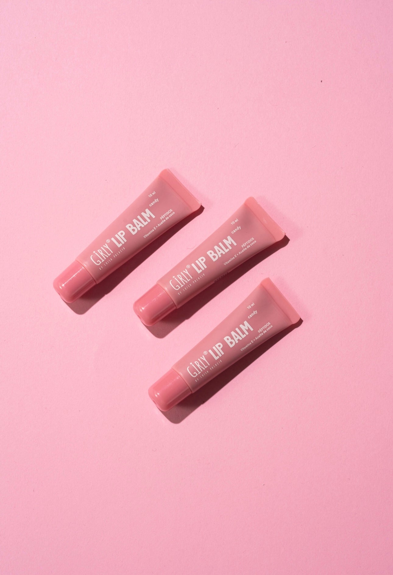 Lip Balm con peptidos girly con color S E26 E