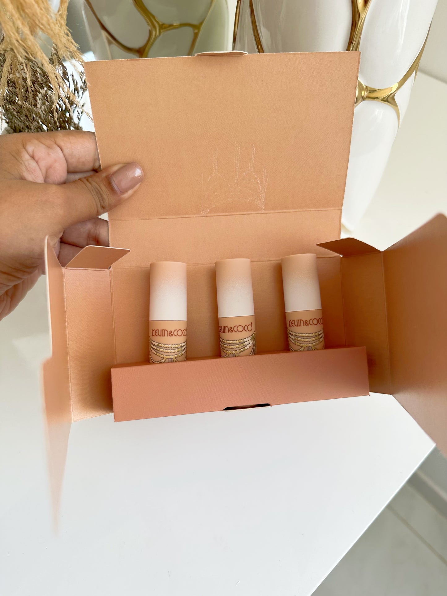 caja x3 labiales liquidos mate de lujo [P1-E7-E]
