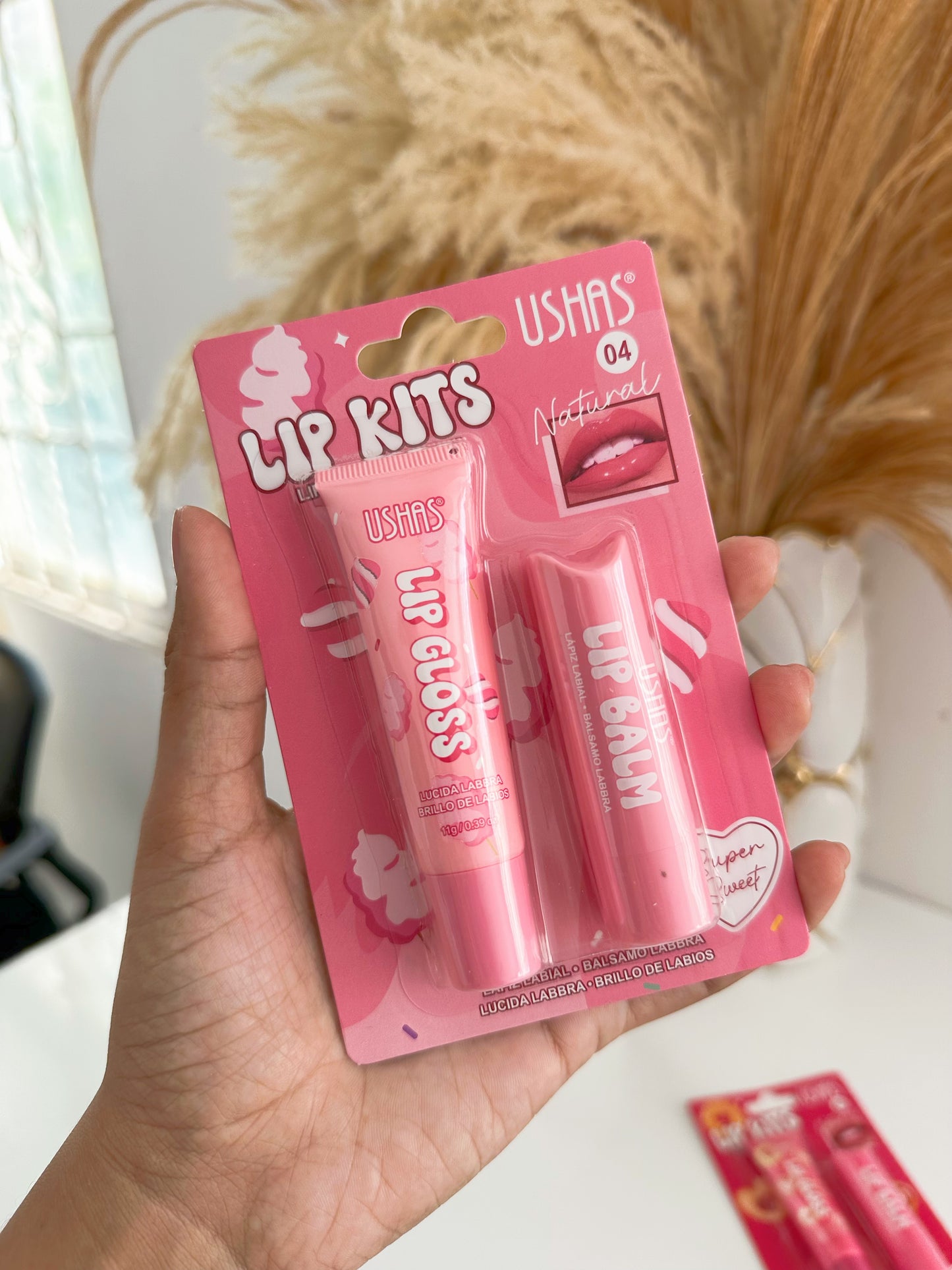 Lip kits rosas ushas (p2-E20-G)