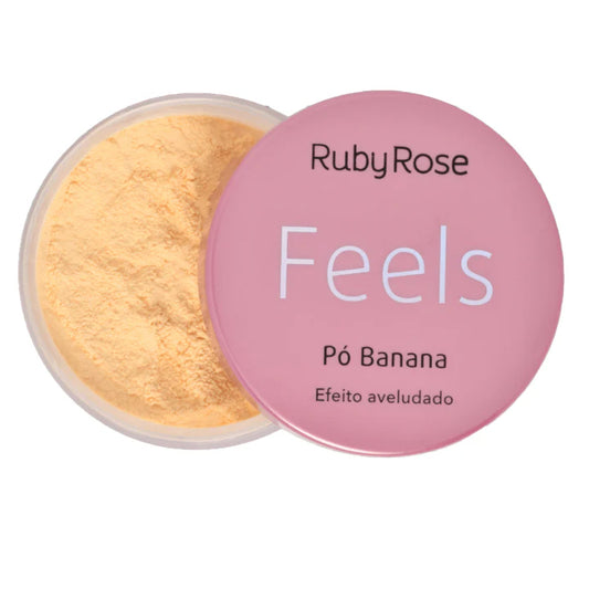 Polvo suelto banana - translucido feels RUBY ROSE [S-E27-B]