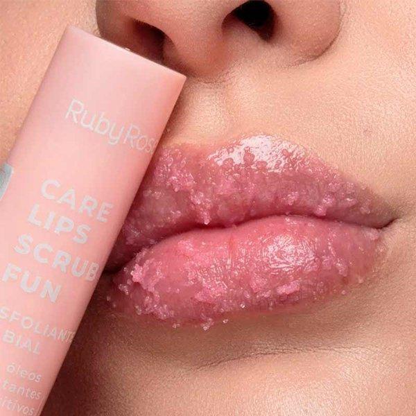 EXFOLIANTE LABIAL CARE LIPS RUBY ROSE S-E28-F