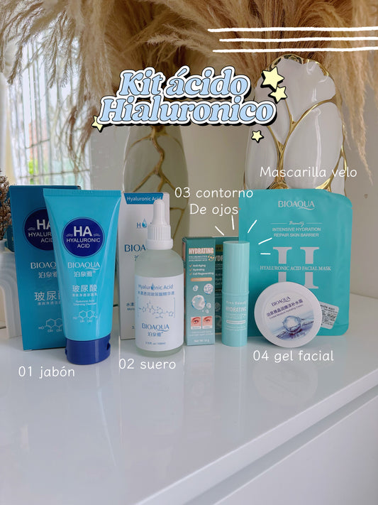 kit acido hialuronico x 5 bioaqua