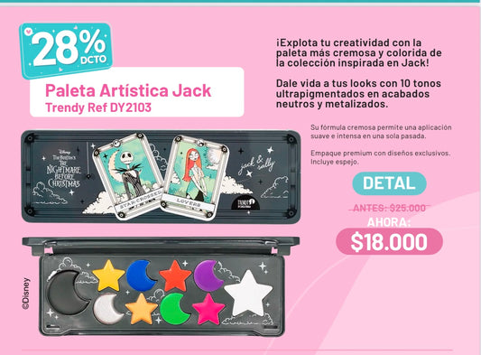 Paleta artística jack trendy (S-E24-G)