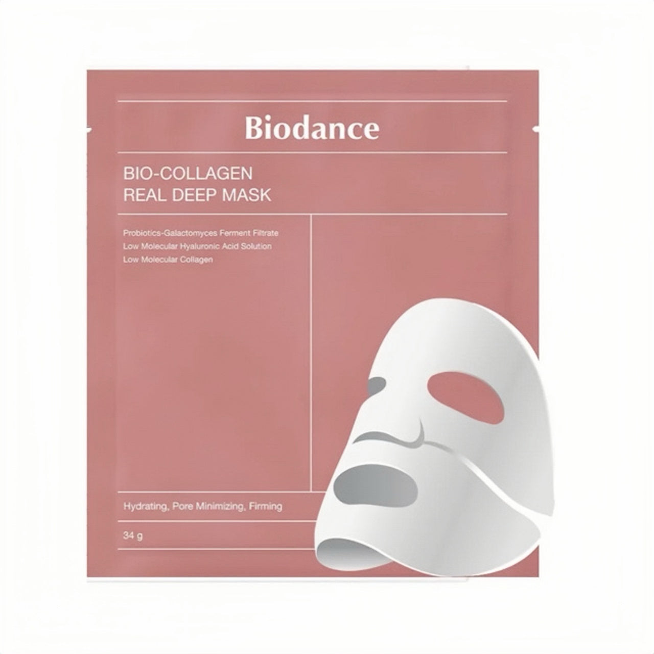 Mascarilla facial Biodance Bio-collagen Real Deep Mask Biodance 1 Unidad