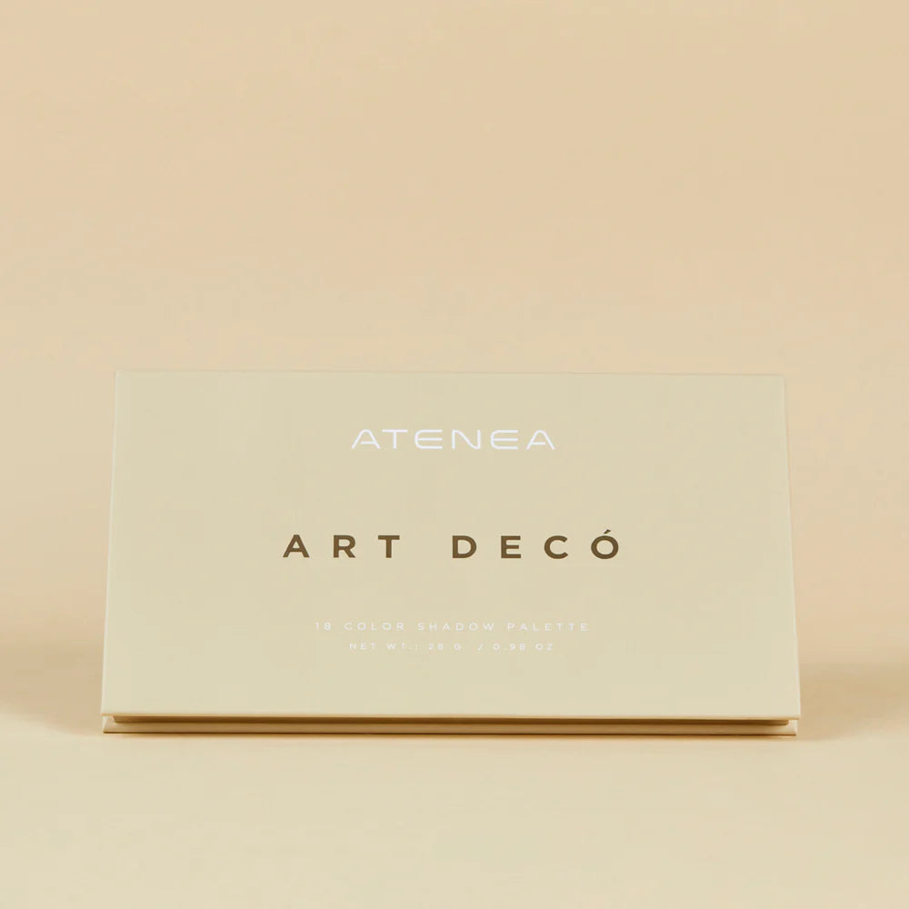 PALETA DE SOMBRAS 18 TONOS ART DECO ATENEA  (p1-E3-F)