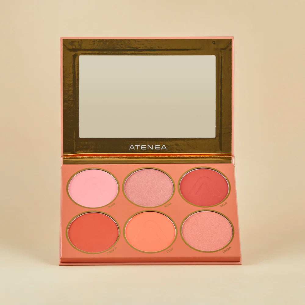 PALETA DE RUBORES ATEMPORAL | MAKEUP EXPERT ATENEA P1-E3-F