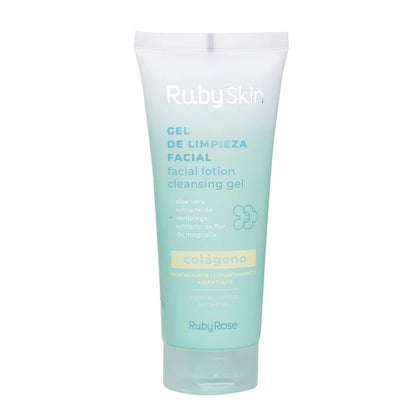 GEL DE LIMPIEZA FACIAL COLAGENO RUBY ROSE [S-E31-B]