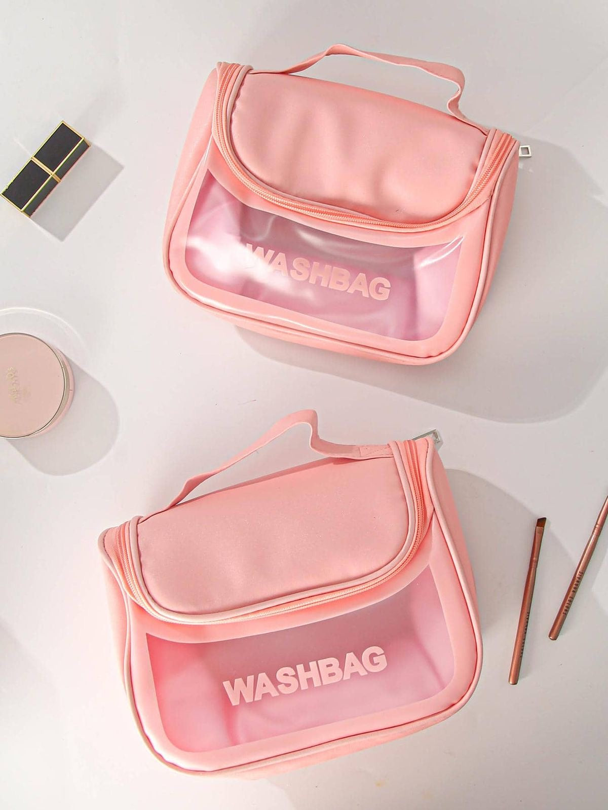 Cosmetiquera washbag individual triangulo (p1-e8-G)